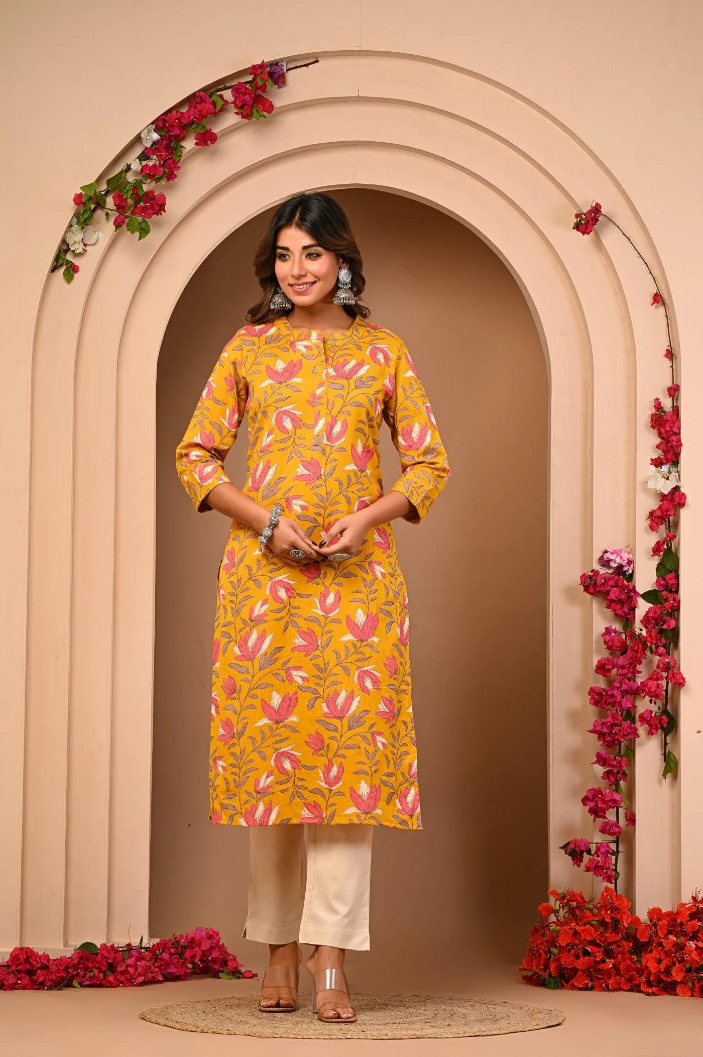 Cotton Flex Printed Kurti