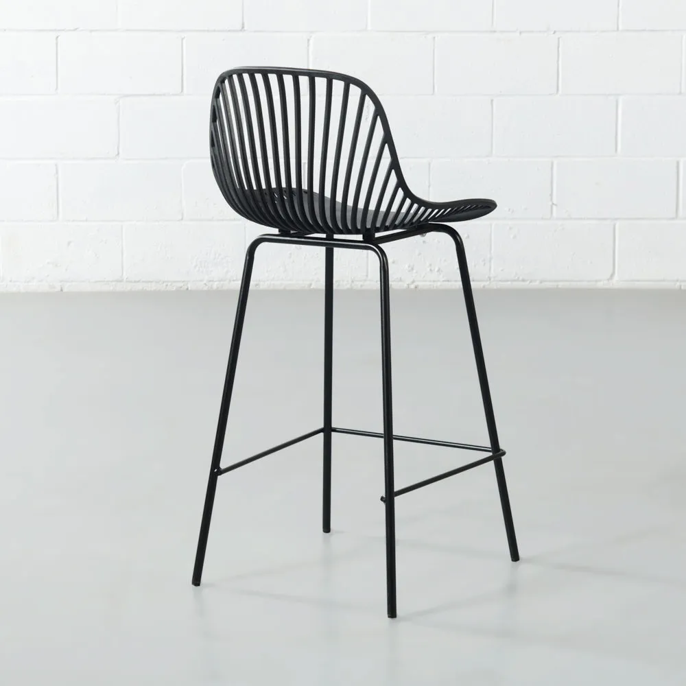 DANIELLA - Black Counter Stool