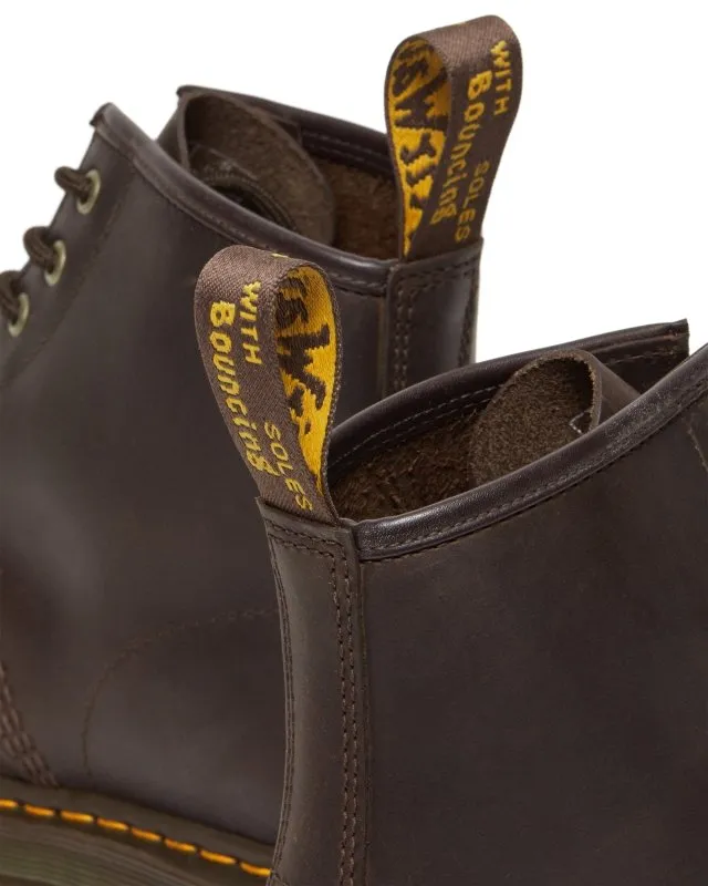 Dr. Martens 101 - Dark Brown Crazy Horse