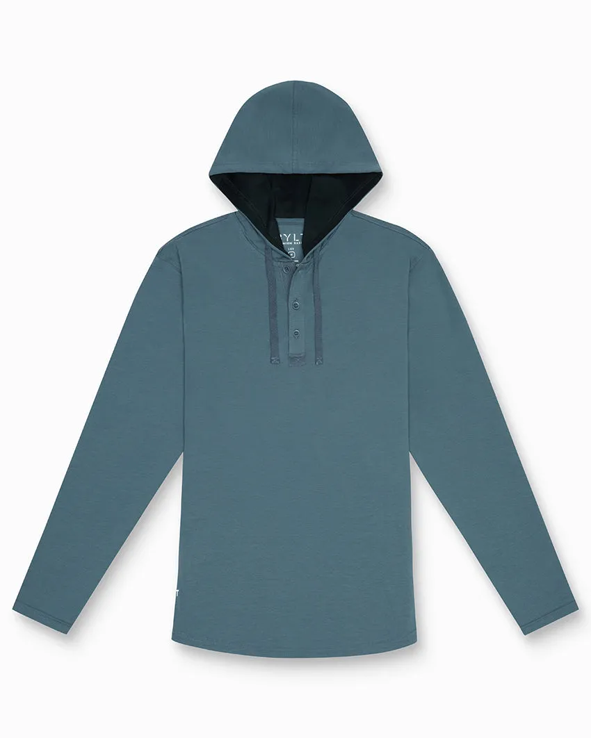 Drop-Cut: LUX Hooded Henley