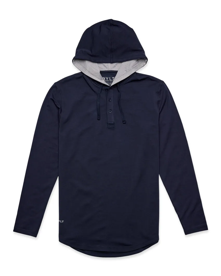 Drop-Cut: LUX Hooded Henley