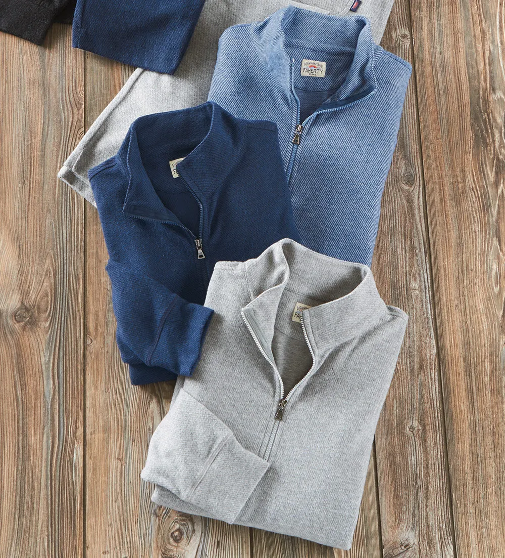 Faherty Legend Quarter-Zip Sweater