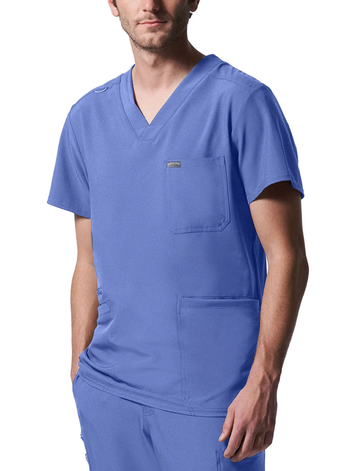 Forward - Men's 4-Pocket V-Neck Scrub Top