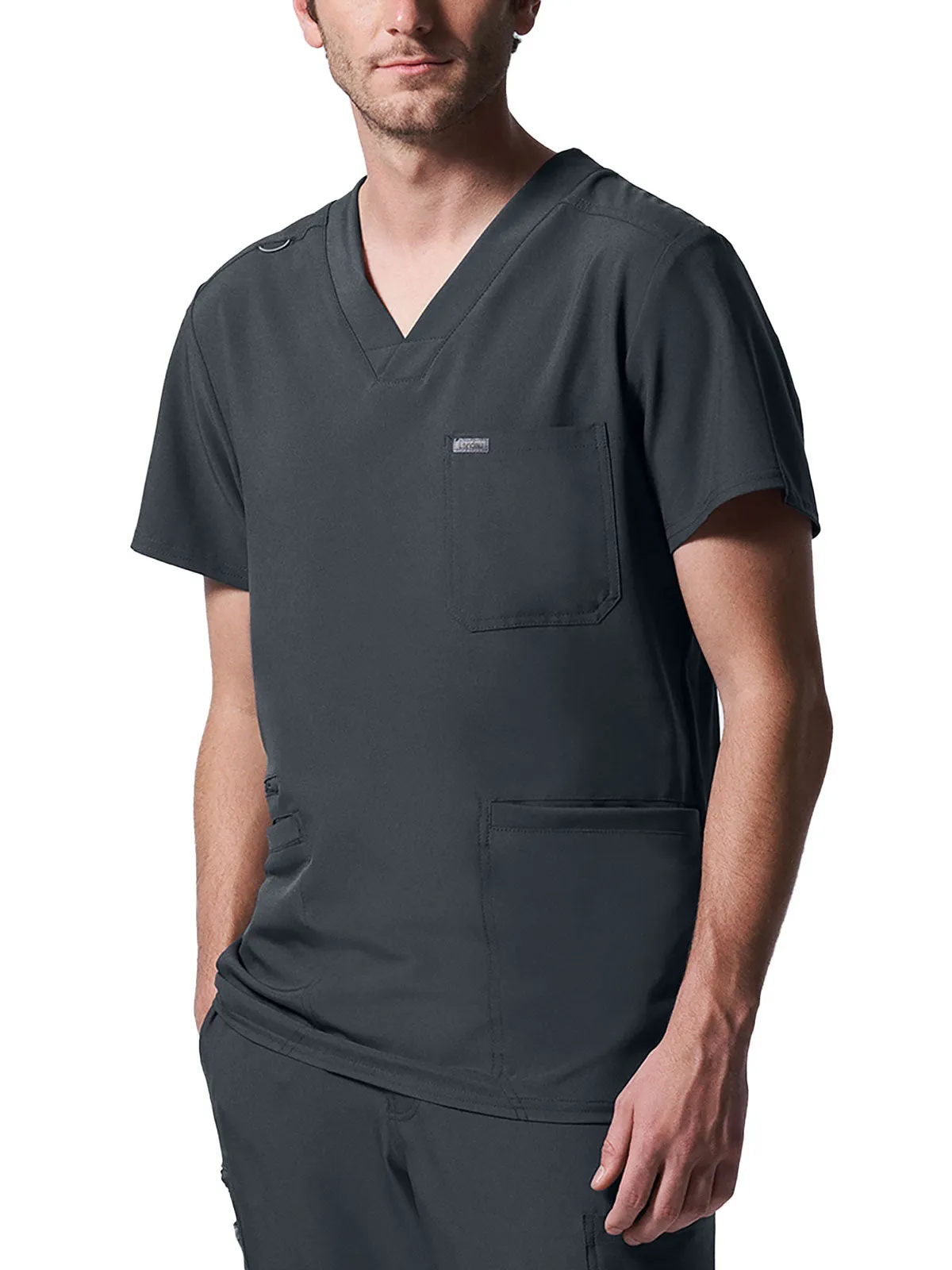 Forward - Men's 4-Pocket V-Neck Scrub Top