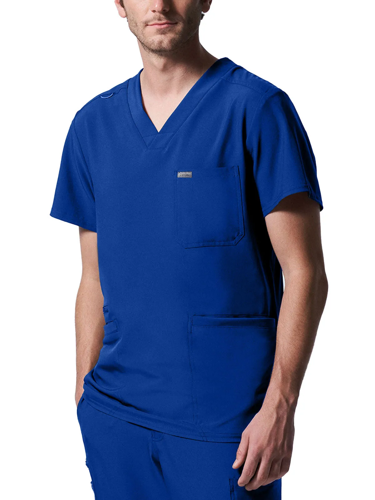 Forward - Men's 4-Pocket V-Neck Scrub Top