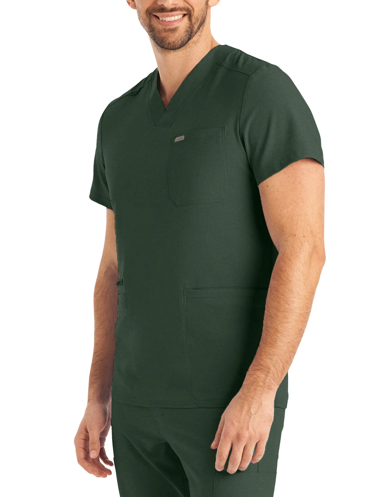 Forward - Men's 4-Pocket V-Neck Scrub Top