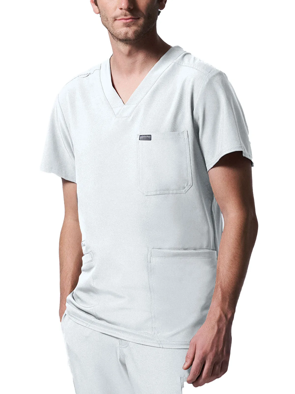 Forward - Men's 4-Pocket V-Neck Scrub Top