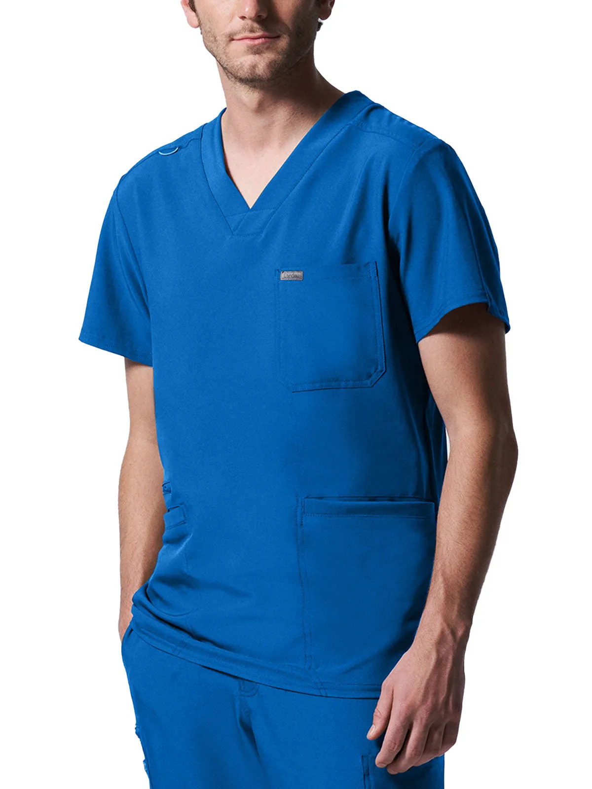 Forward - Men's 4-Pocket V-Neck Scrub Top