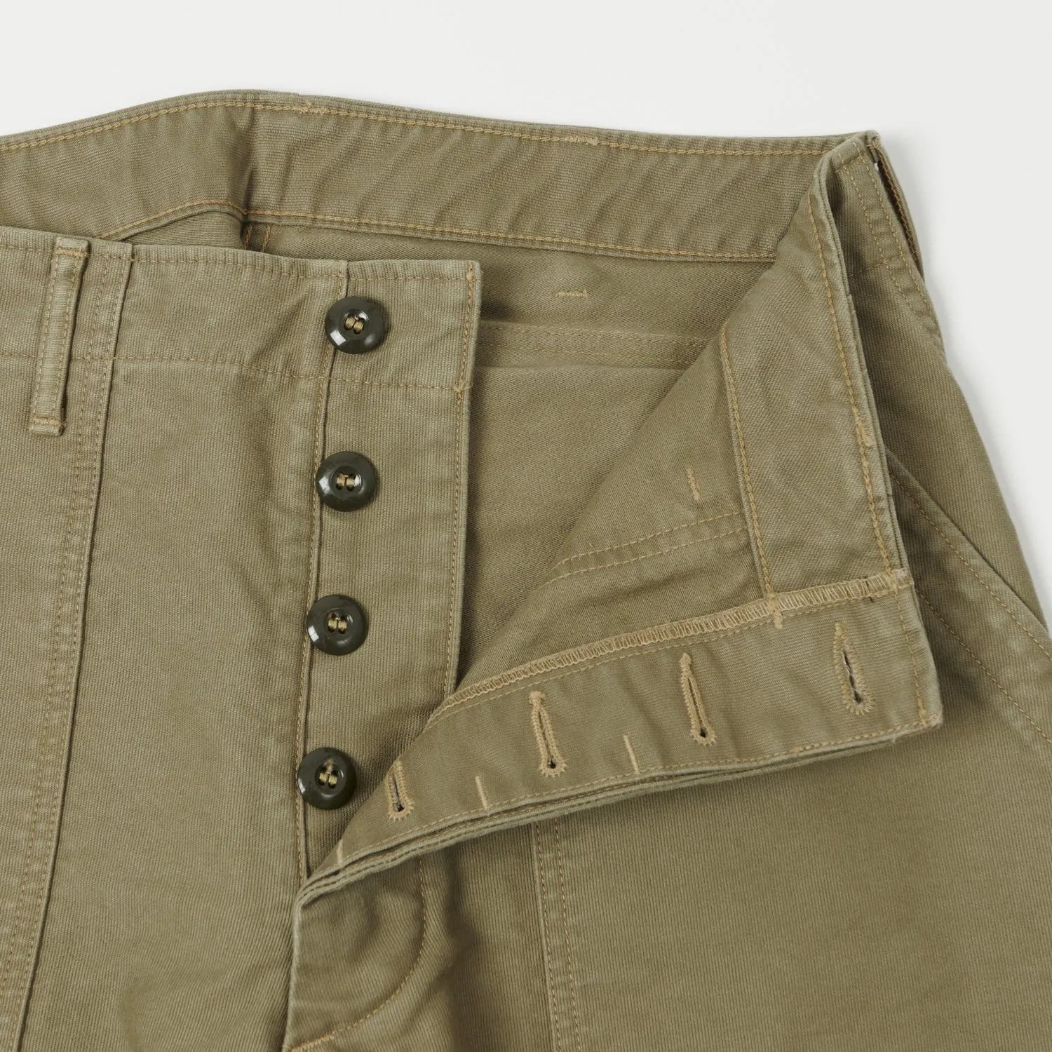 Freewheelers 2322005 Military Utility Trouser - Khaki Beige