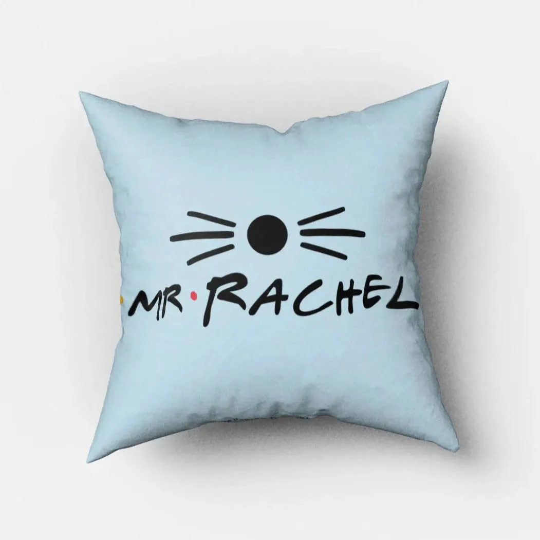 Friends Mr Rachel Square Pillow