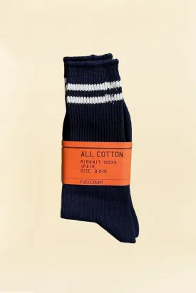 Fullcount Military Socks -  Navy