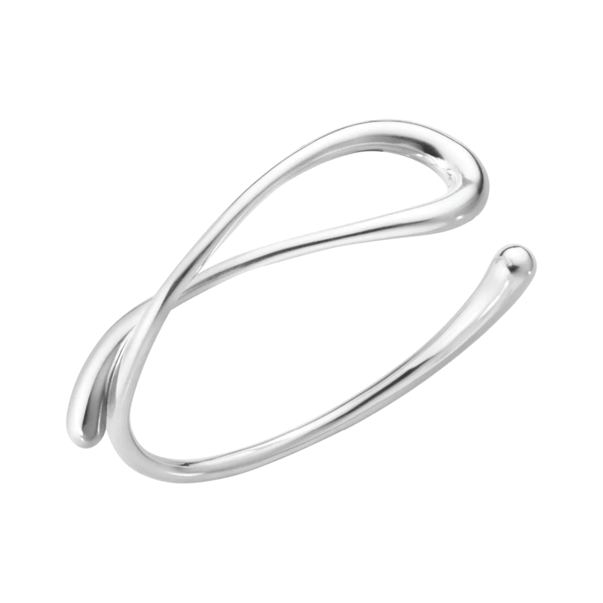 Georg Jensen Sterling Silver Mercy Twist Bangle