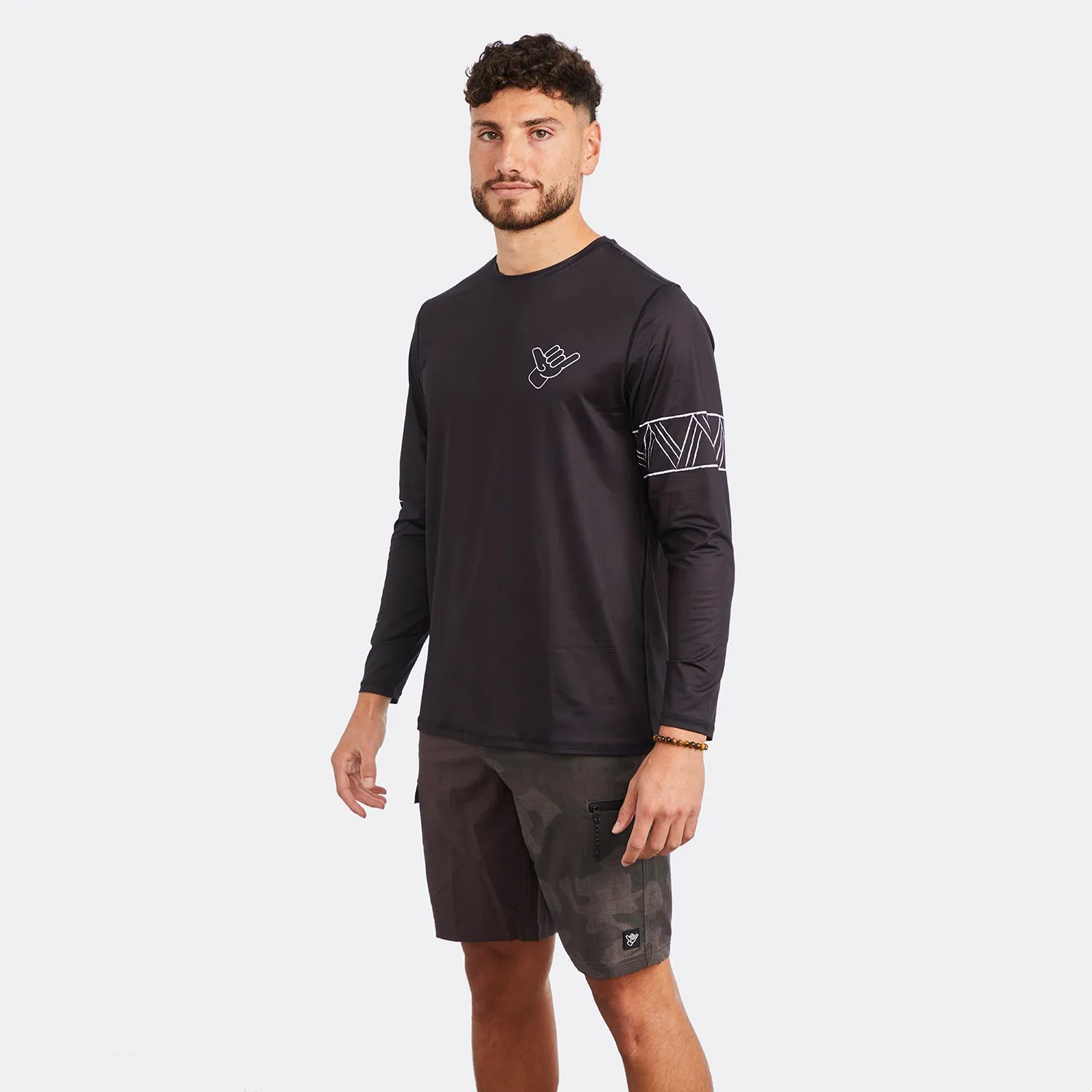 Get Hooked LS Performance Shirt UPF 50