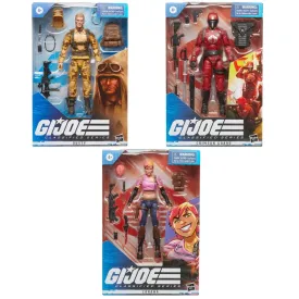 G.I. Joe Classified Wave 10 COMPLETE SET OF 3