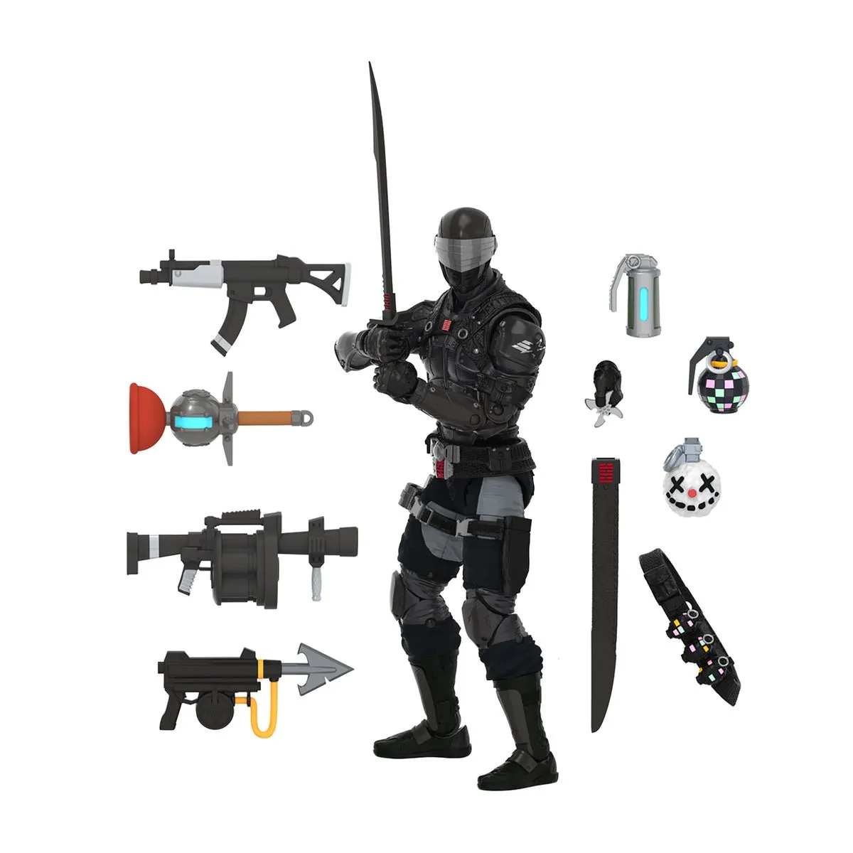 G.I. Joe Fortnite Collab Snake Eyes: Zero Point Edition