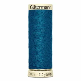 Gutermann Polyester Thread 100m #630 Deep Turquoise Blue