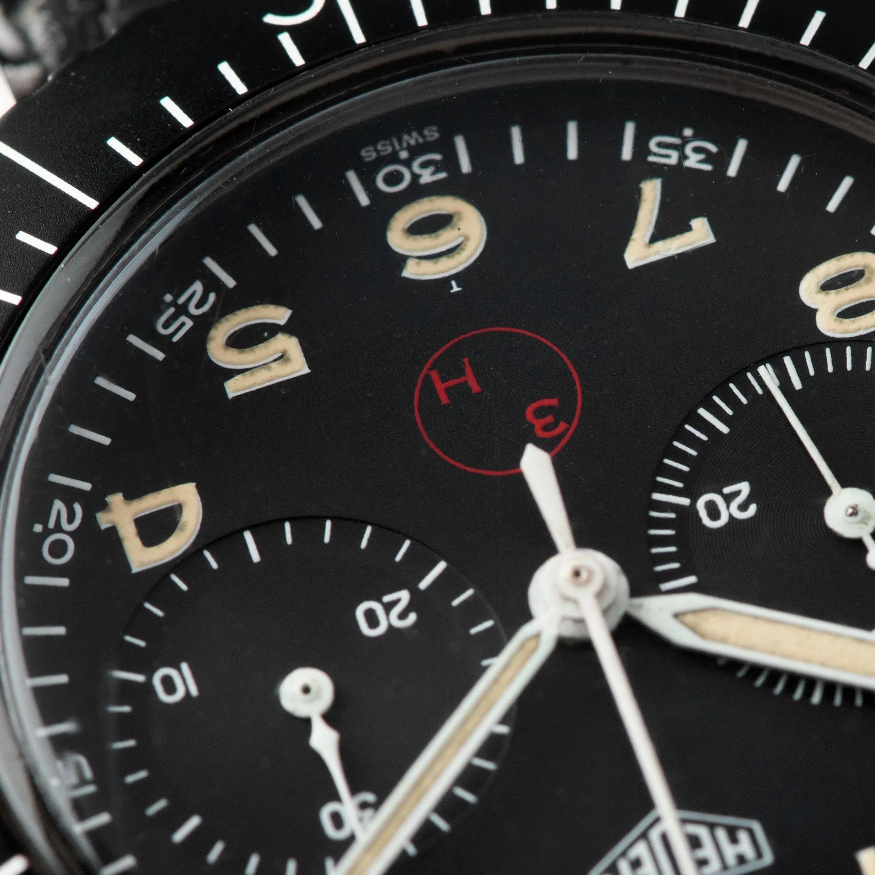 Heuer Chronograph German Issued Flyback 1550SG