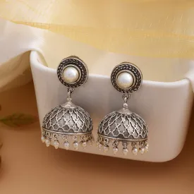 Kashish Pearl Jhumki Earrings