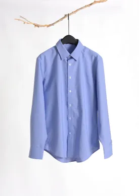 Long Sleeve Plain Shirt (Blue) 6828