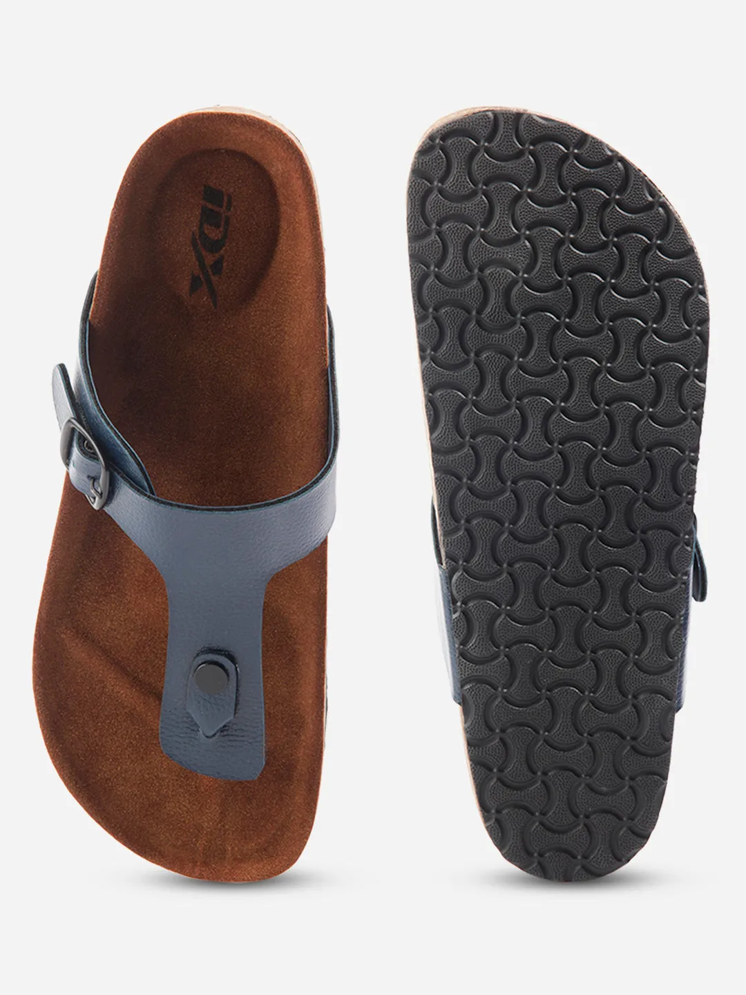 Men's Blue Thong Sandal (IX5011)