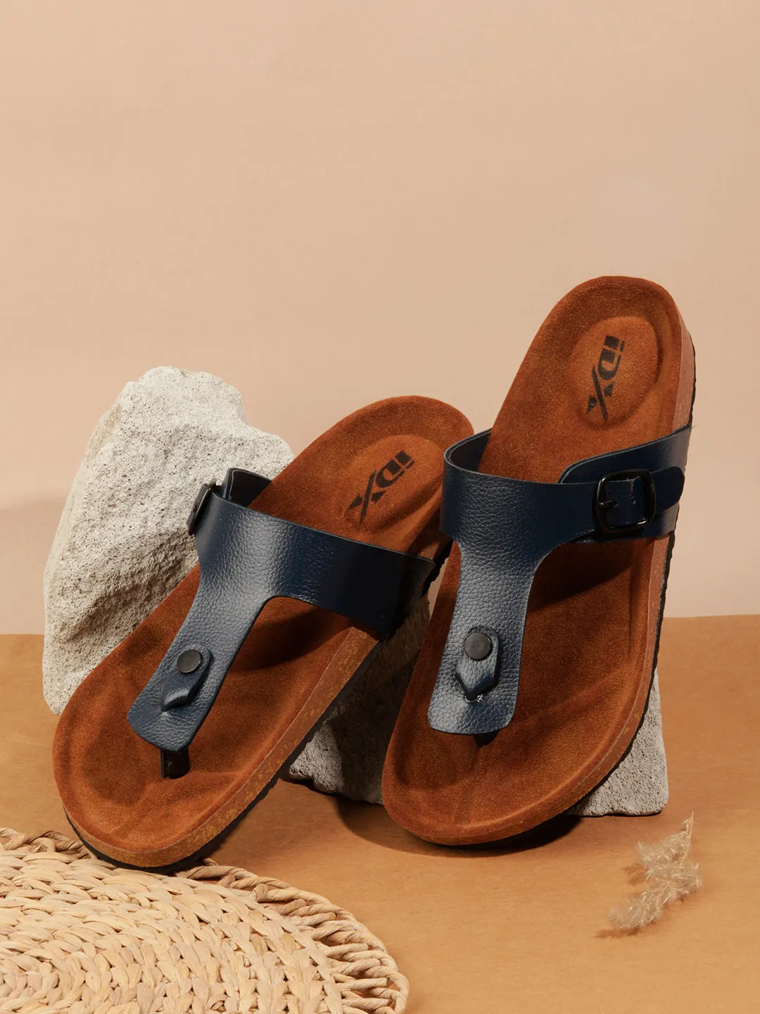 Men's Blue Thong Sandal (IX5011)