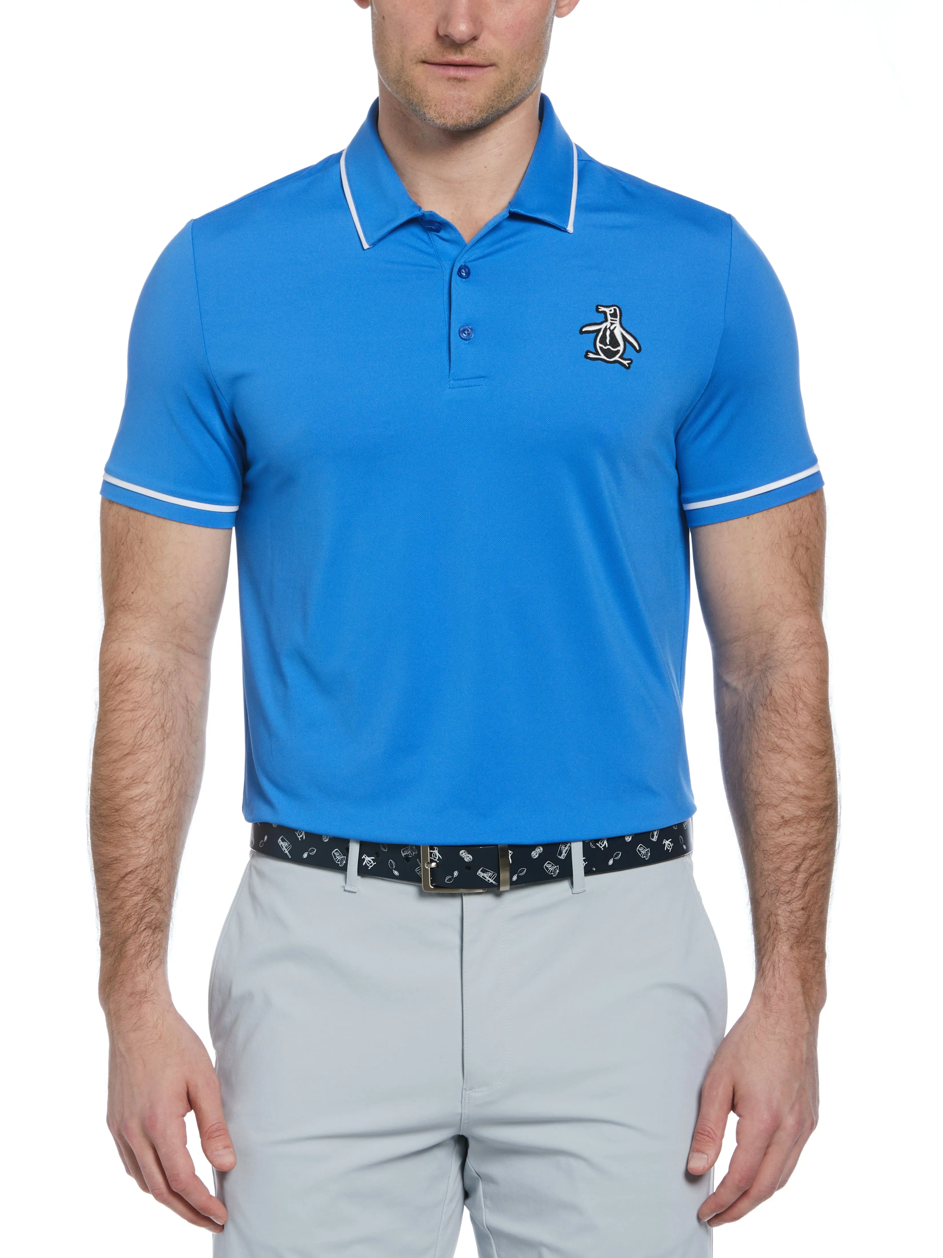 Men's Heritage Piped Golf Polo Shirt