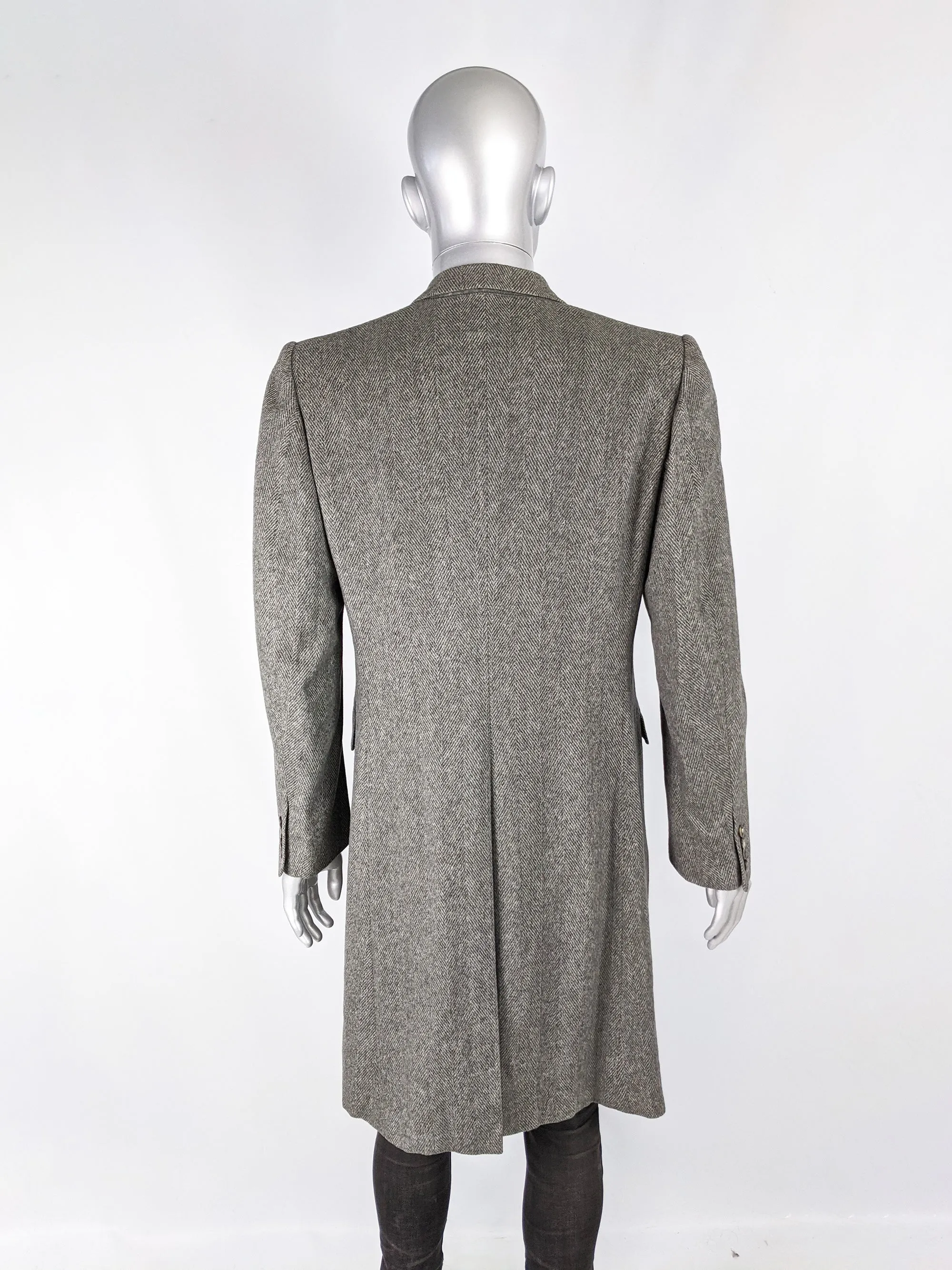 Mens Vintage Double Breasted Cashmere Coat, 2007