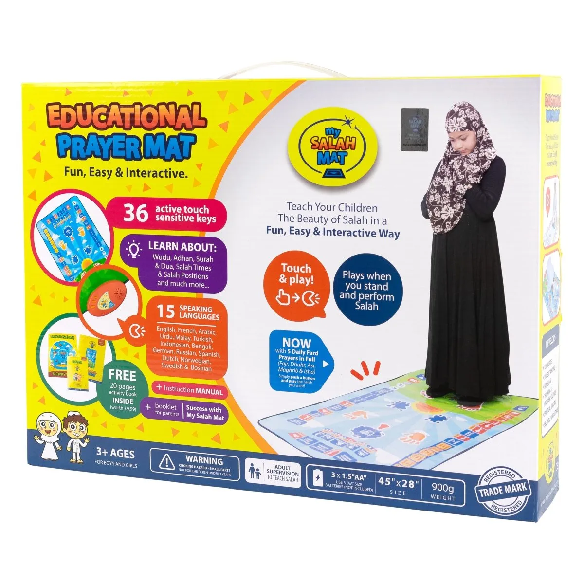 NEW - My Salah Mat - Educational Interactive Prayer Mat