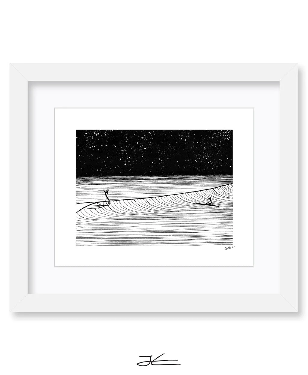 Night Slide  - Print/ Framed Print