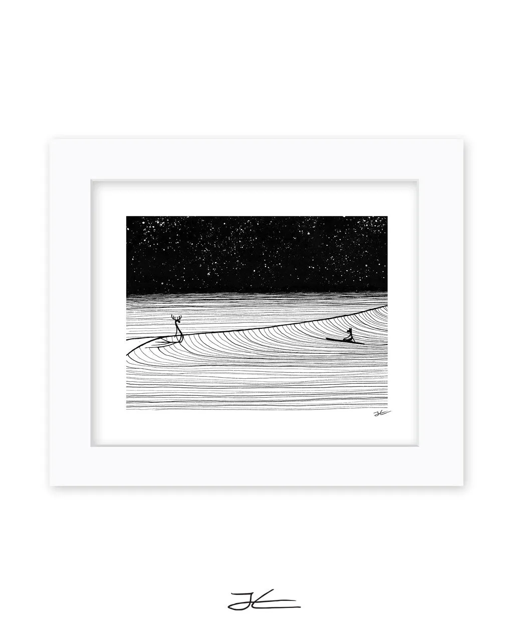 Night Slide  - Print/ Framed Print