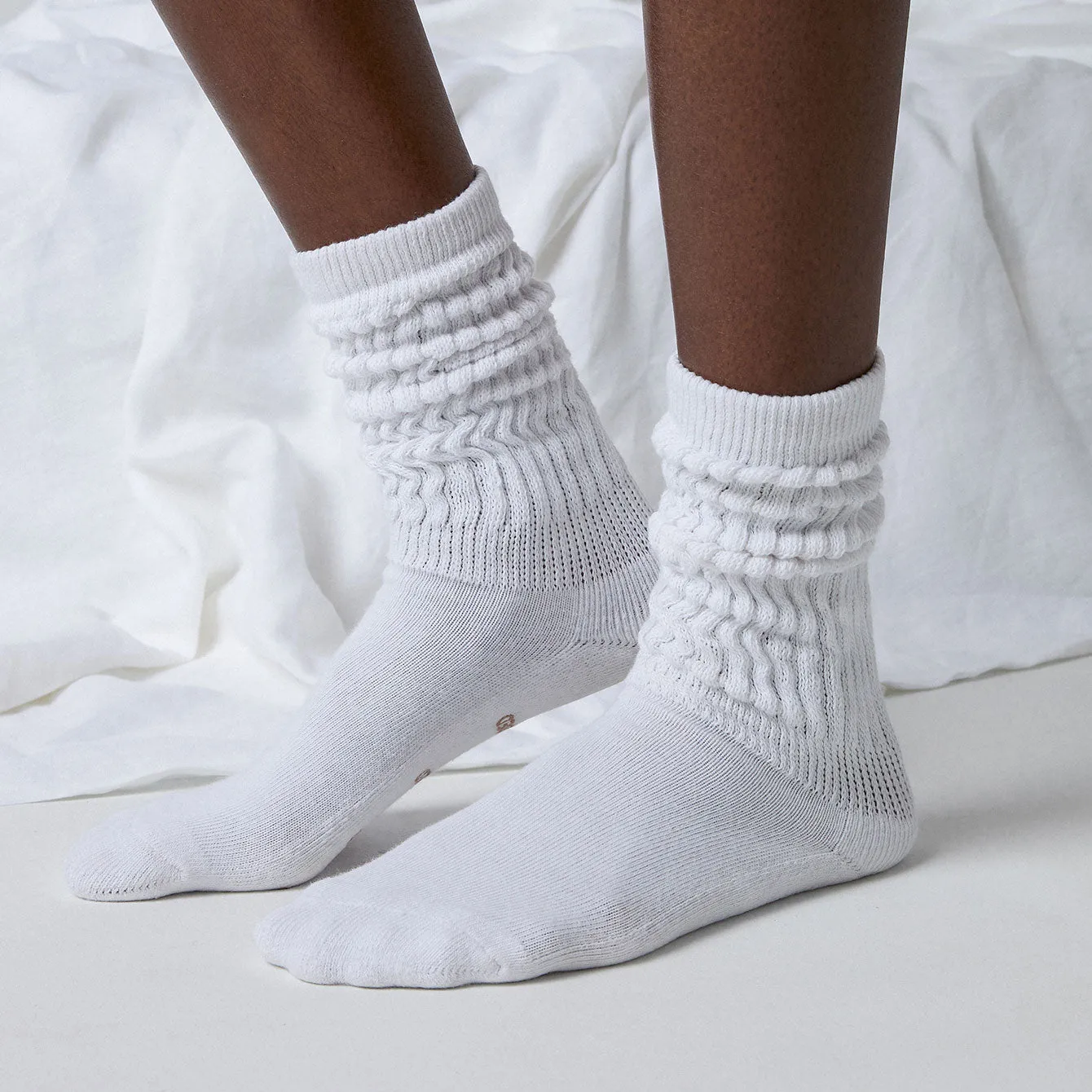 Organic Cotton Scrunch Sock