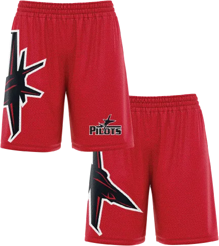 Pinecrest Pilots Mens Full Dye Shorts