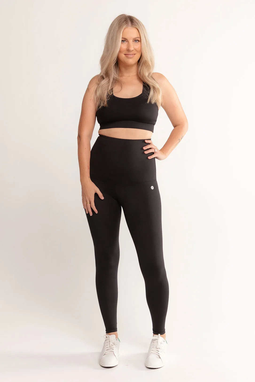 Postpartum Leggings Full-Length - Black