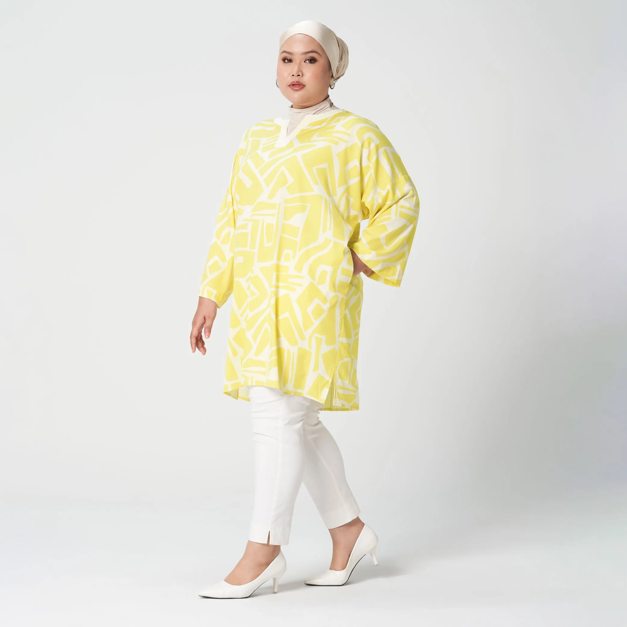 Printed Kaftan Tunic