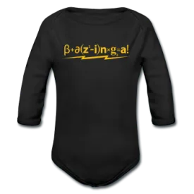 "Bazinga!" - Baby Long Sleeve One Piece