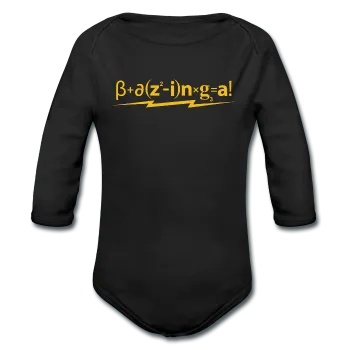 "Bazinga!" - Baby Long Sleeve One Piece