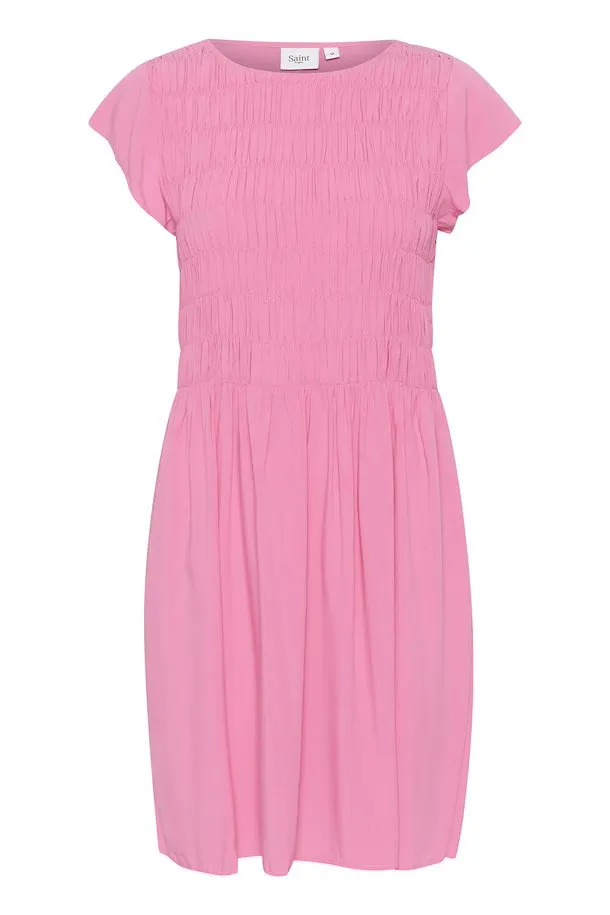 Saint Tropez Gisla Dress In Pink Cosmos