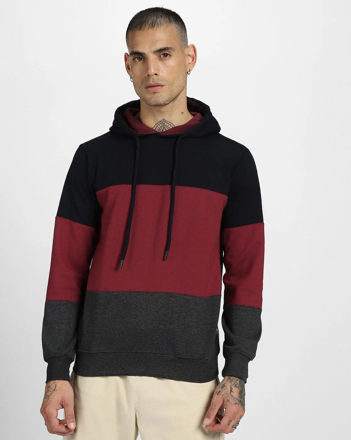 Smile Edition: College League Men's ColorBlock Hoodie