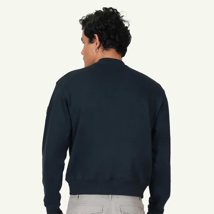 SWEAT SHIRT AVN PATCHES MEN'S SWEATSHIRT -  ANTHRACITE