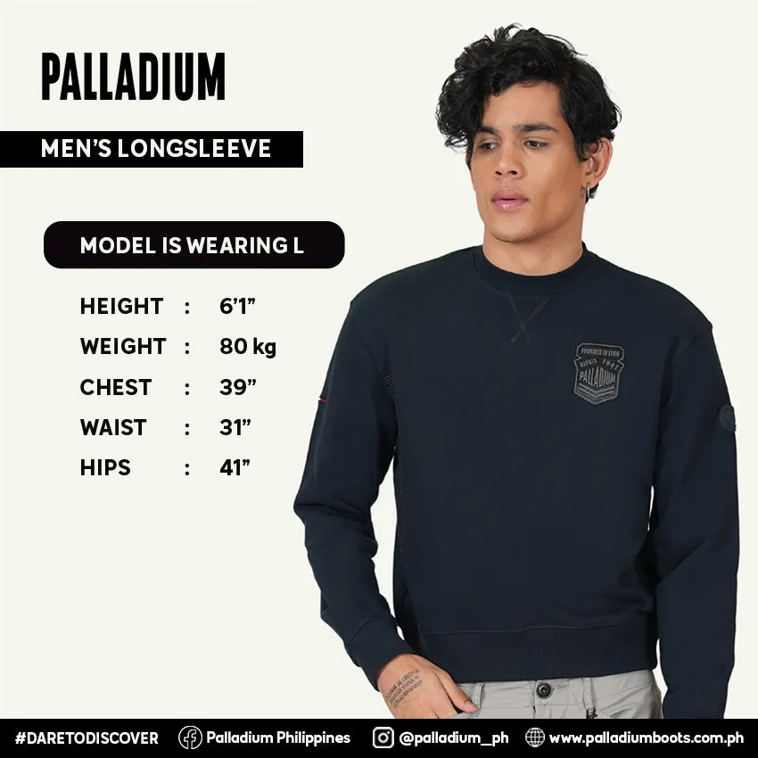 SWEAT SHIRT AVN PATCHES MEN'S SWEATSHIRT -  ANTHRACITE