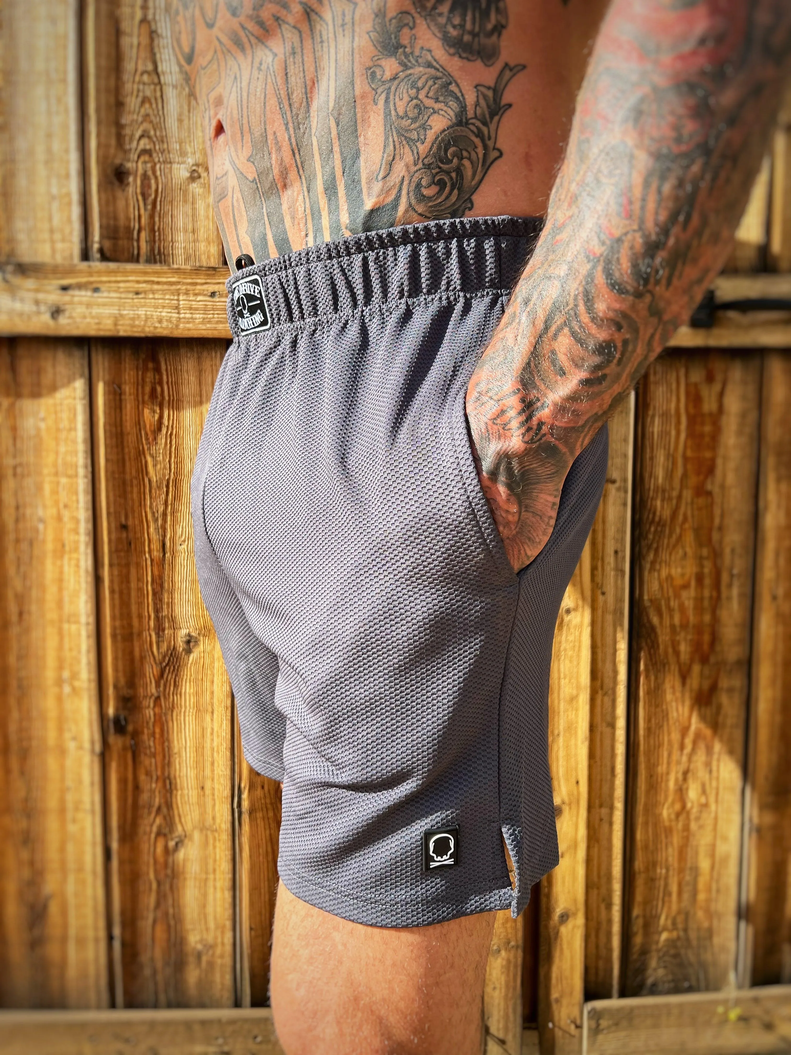 TDC DADDY SHORTS GREY