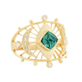 Tourmaline Dream Maker Eye Ring