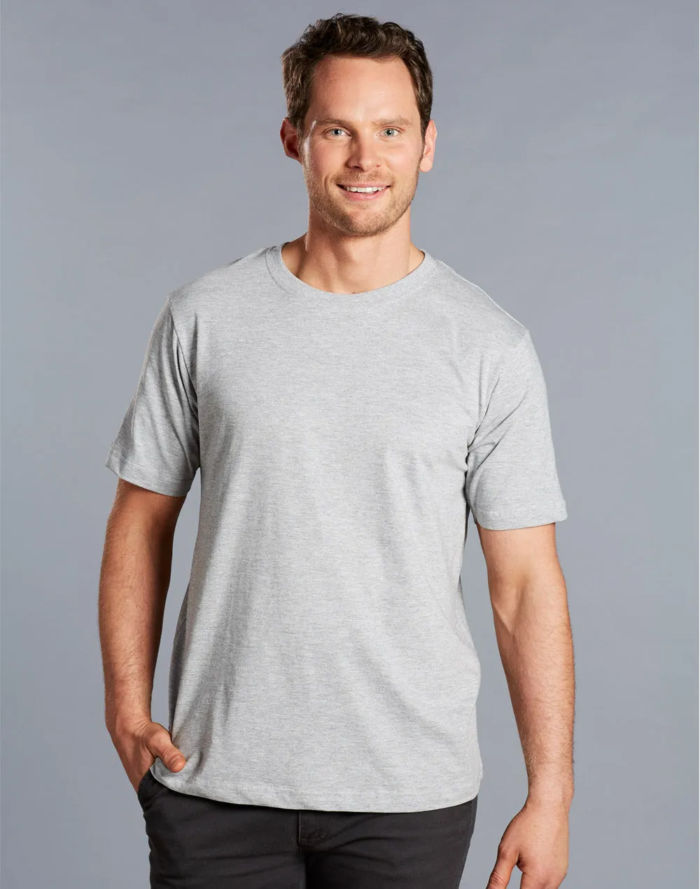 UBD BASIC TEE - Mens Basic Crew Neck T-Shirt