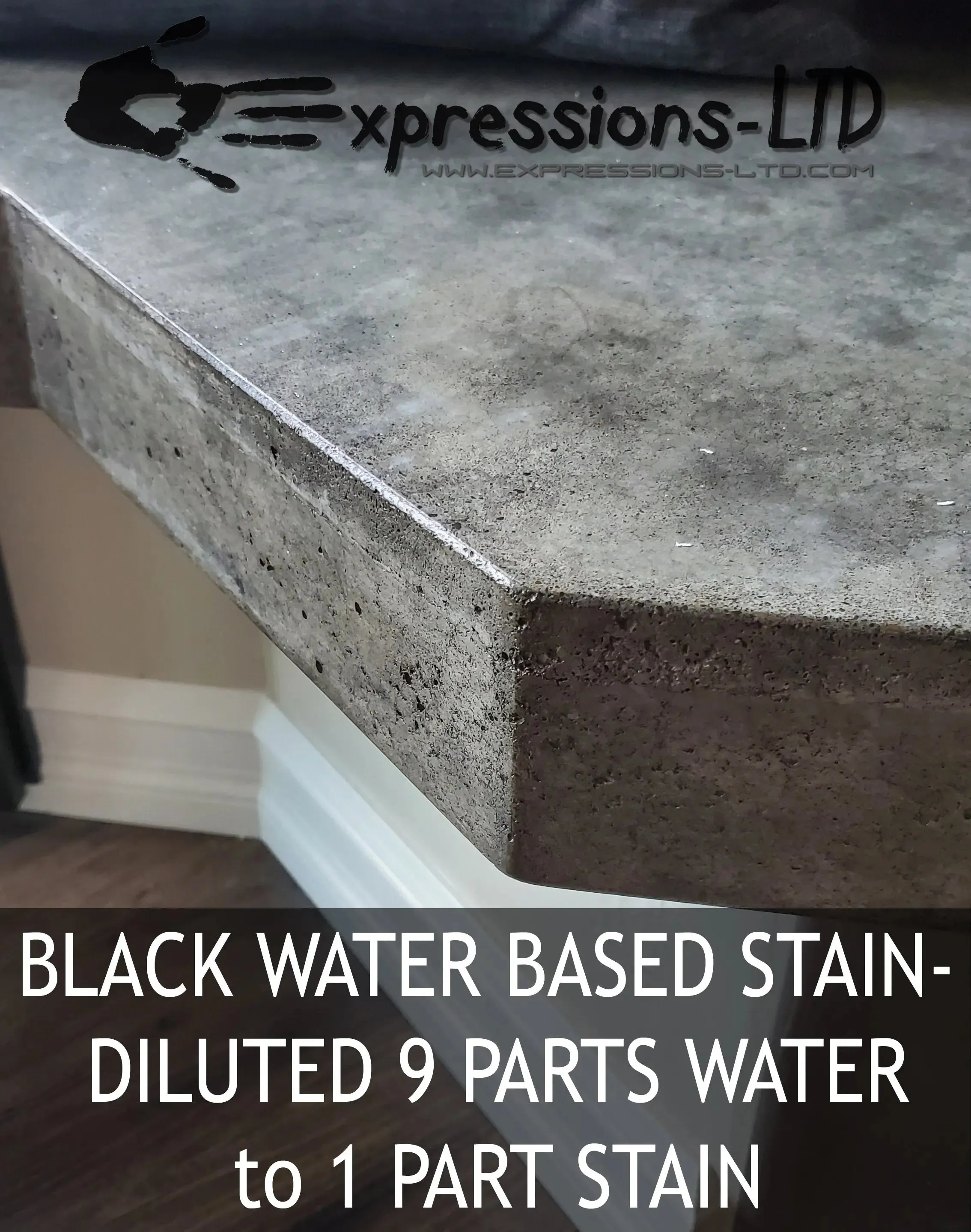 Water Based Stain for Concrete - Tru Tint WB (4oz Samples)