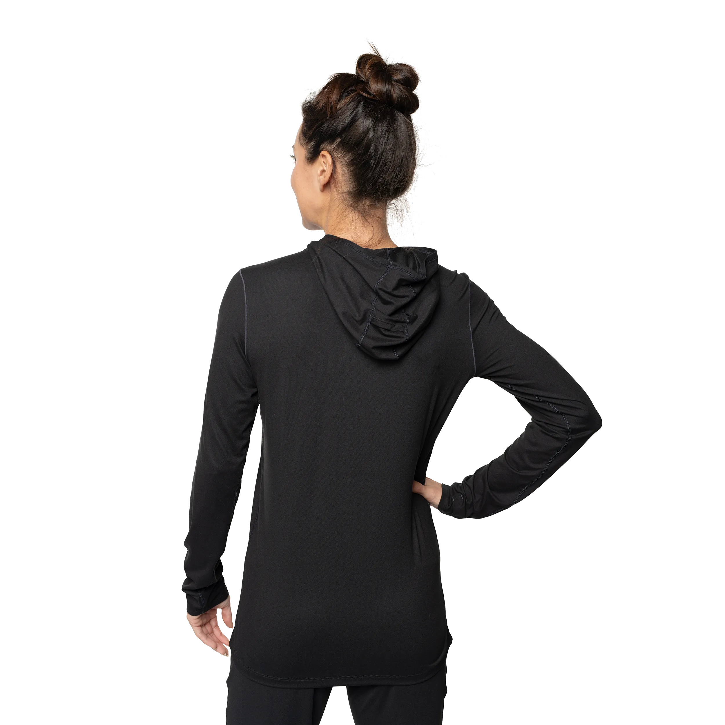 Women's Clima-Tek Hoodie - Black