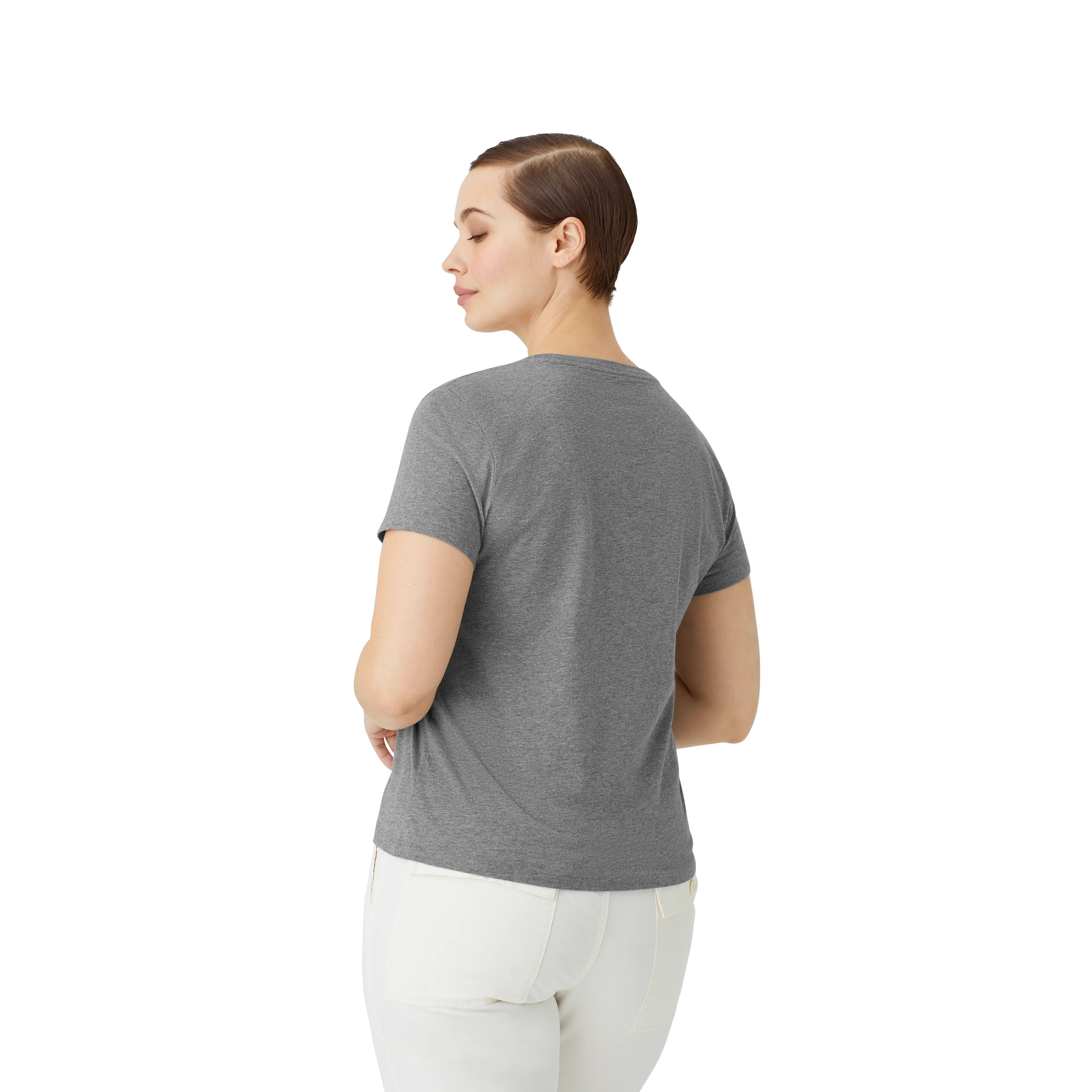 Women's Pima Cotton V-Neck T-Shirt