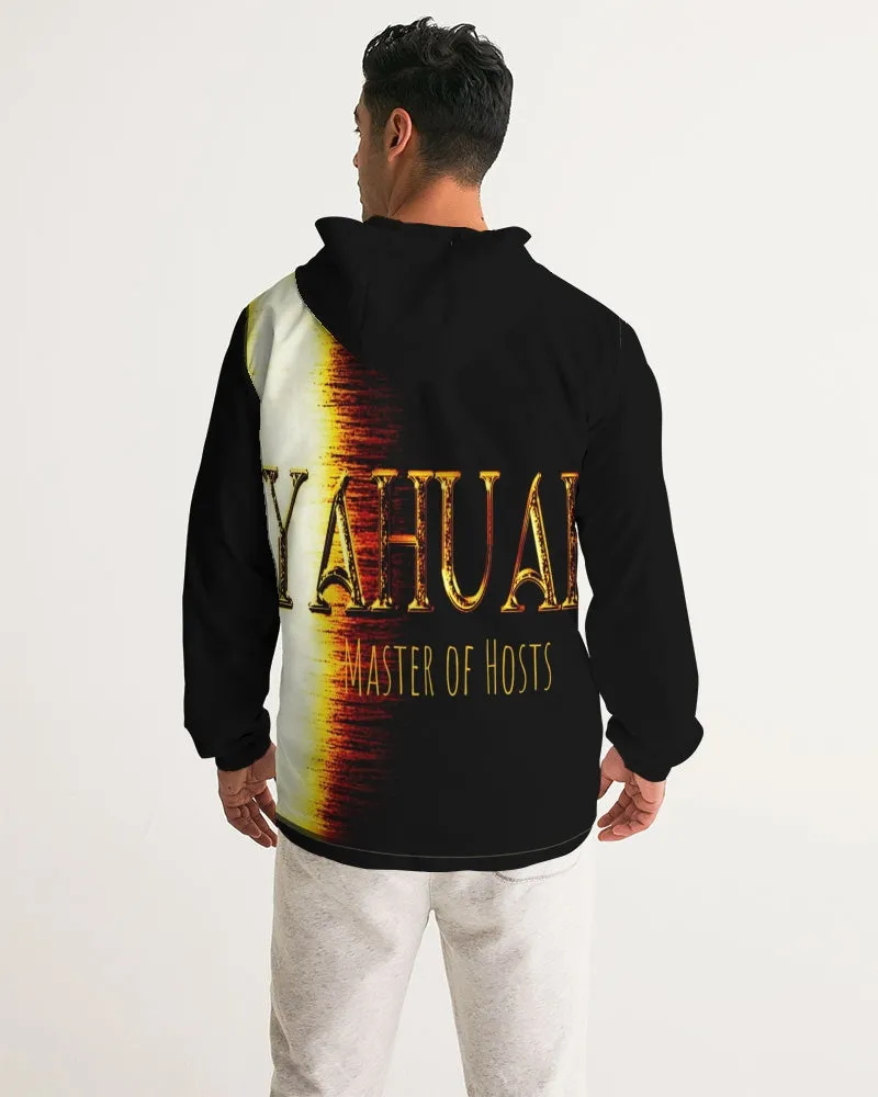 Yahuah-Master of Hosts 01-03 Men's Designer Windbreaker